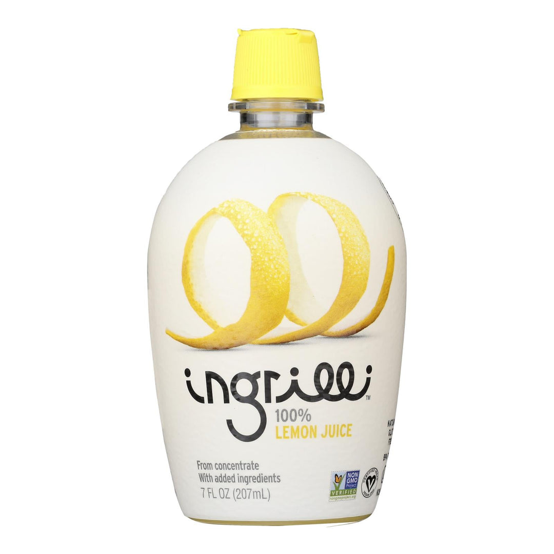 Ingrilli - Squeeze 100% Lemon Juice - Case Of 12 - 7 Fz - Maras Green